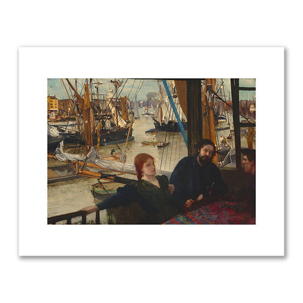 James McNeill Whistler, Wapping, 1860–1864, National Gallery of Art, Washington DC. Fine Art Prints in various sizes by 1000Artists.com