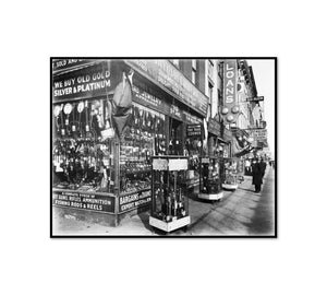 Pawn Shop, 48 Third Avenue, Manhattan by Berenice Abbott Artblock