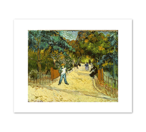 Vincent van Gogh, Entrance to the Public Gardens in Arles, 1888, Fine Art Prints in various sizes by 1000Artists.com
