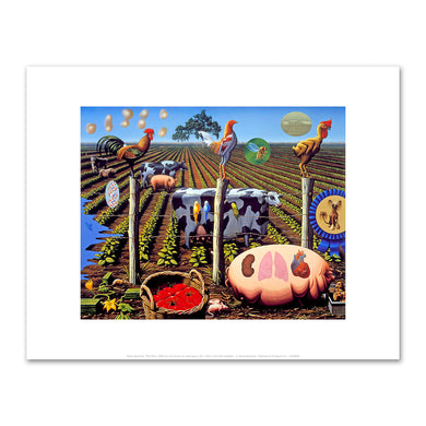 Alexis Rockman, The Farm, 2000, Fine Art Prints in various sizes by 1000Artists.com