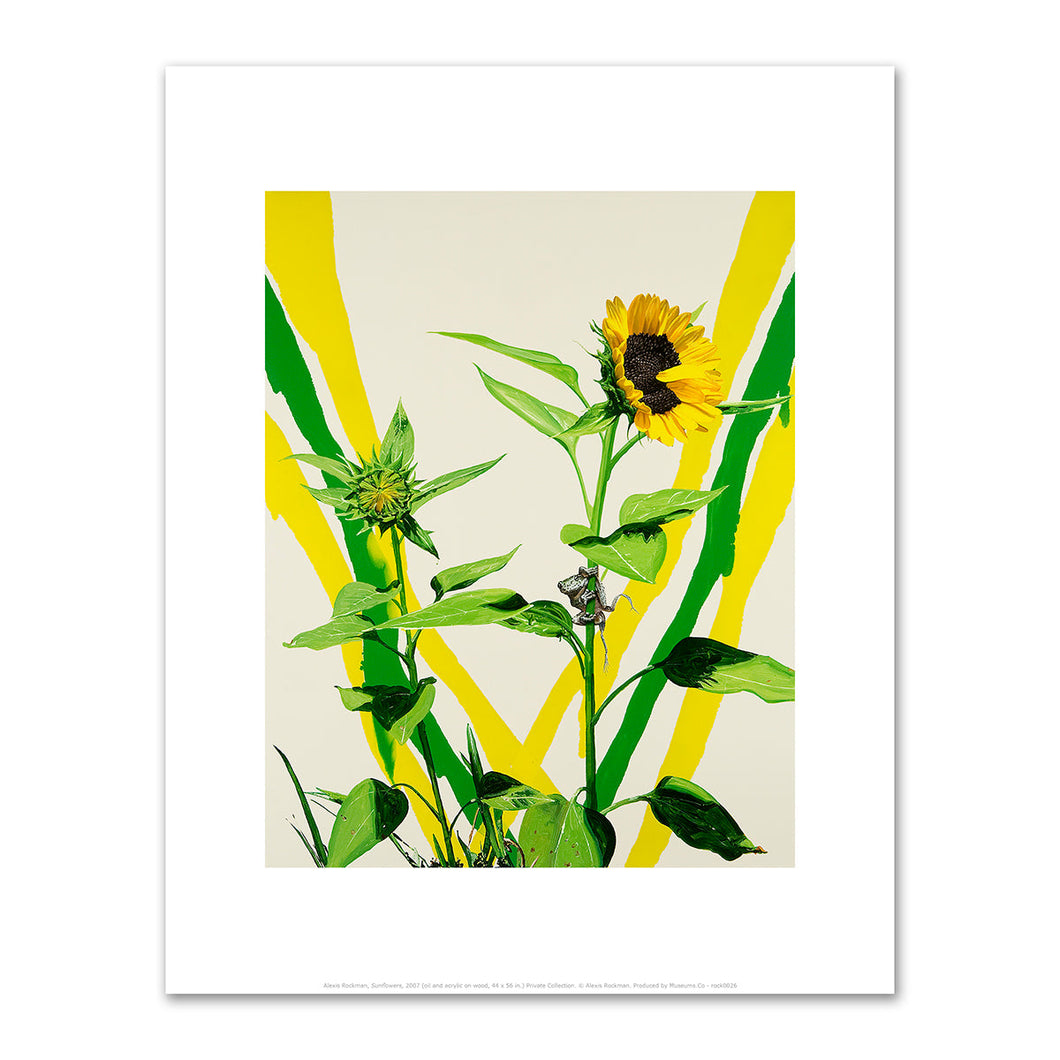 Alexis Rockman, Sunflowers, 2007, Fine Art Prints in various sizes by 1000Artists.com