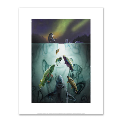 Alexis Rockman, Ice Fishing, 2017, Fine Art Prints in various sizes by 1000Artists.com