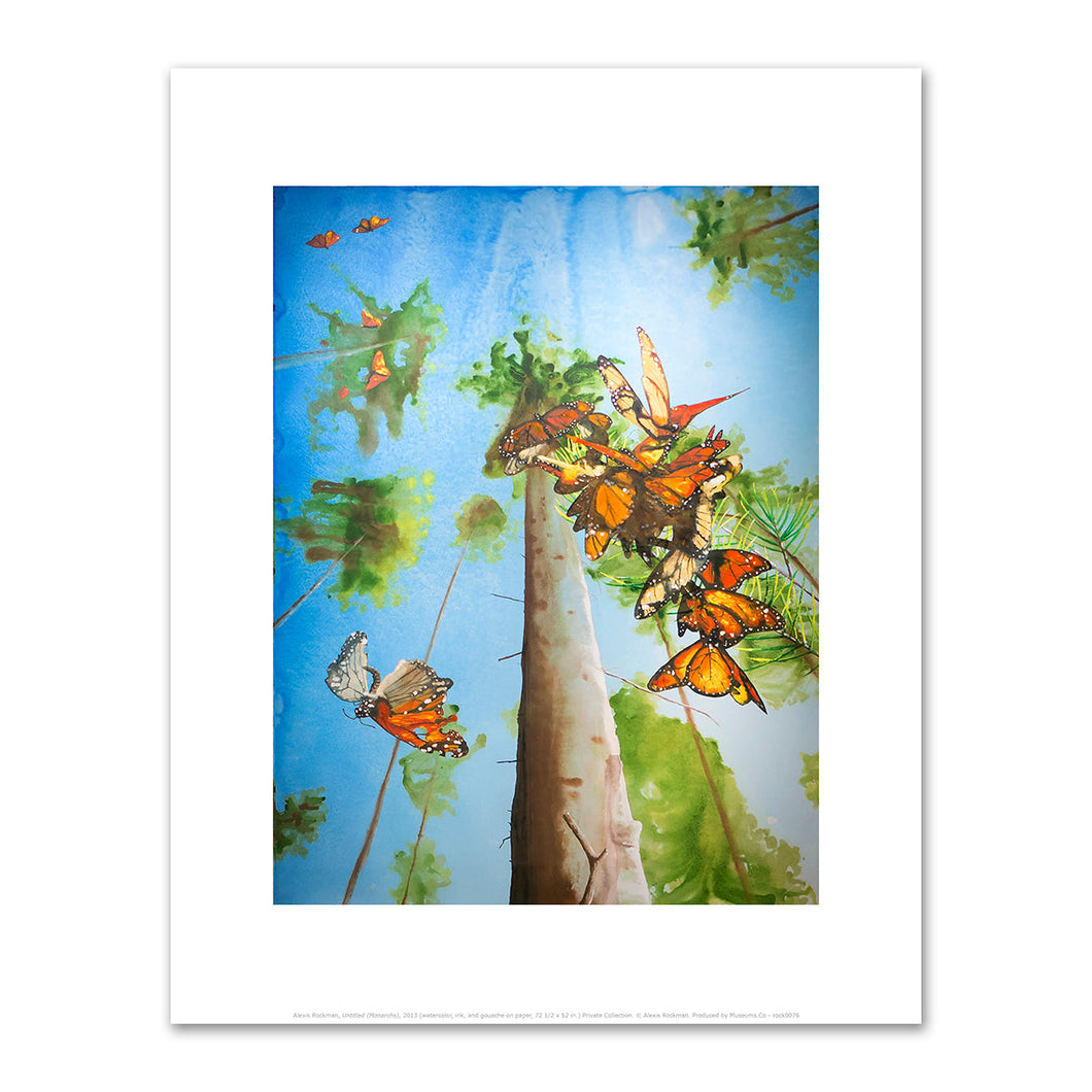 Alexis Rockman, Untitled (Monarchs), 2013, Private Collection. Fine Art Prints in various sizes by 1000Artists.com