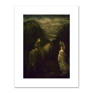 Albert Pinkham Ryder, King Cophetua and the Beggar Maid, by 1906 or 1907, Smithsonian American Art Museum. Fine Art Prints in various sizes by 1000Artists.com