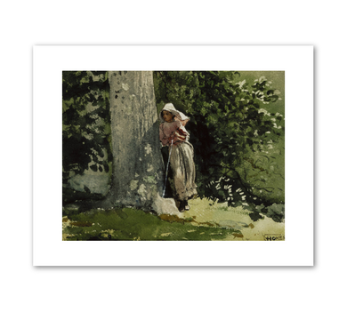 Winslow Homer, Weary, c. 1878, Fine Art Prints in various sizes by 1000Artists.com
