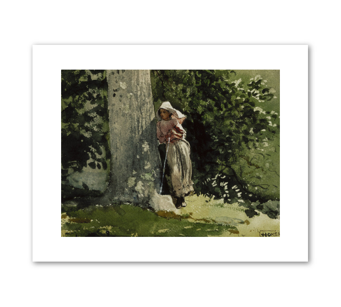 Winslow Homer, Weary, c. 1878, Fine Art Prints in various sizes by 1000Artists.com