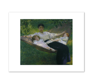 Joseph DeCamp, The Hammock, c. 1895, Fine Art Prints in various sizes by 1000Artists.com