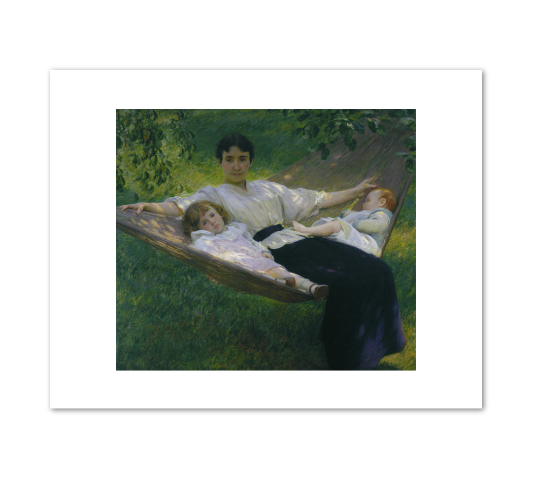 Joseph DeCamp, The Hammock, c. 1895, Fine Art Prints in various sizes by 1000Artists.com