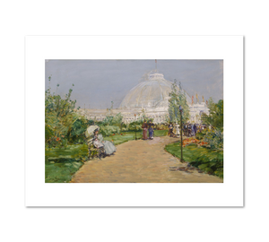 Frederick Childe Hassam, Horticulture Building, World's Columbian Exposition, Chicago, 1893, Fine Art Prints in various sizes by 1000Artists.com