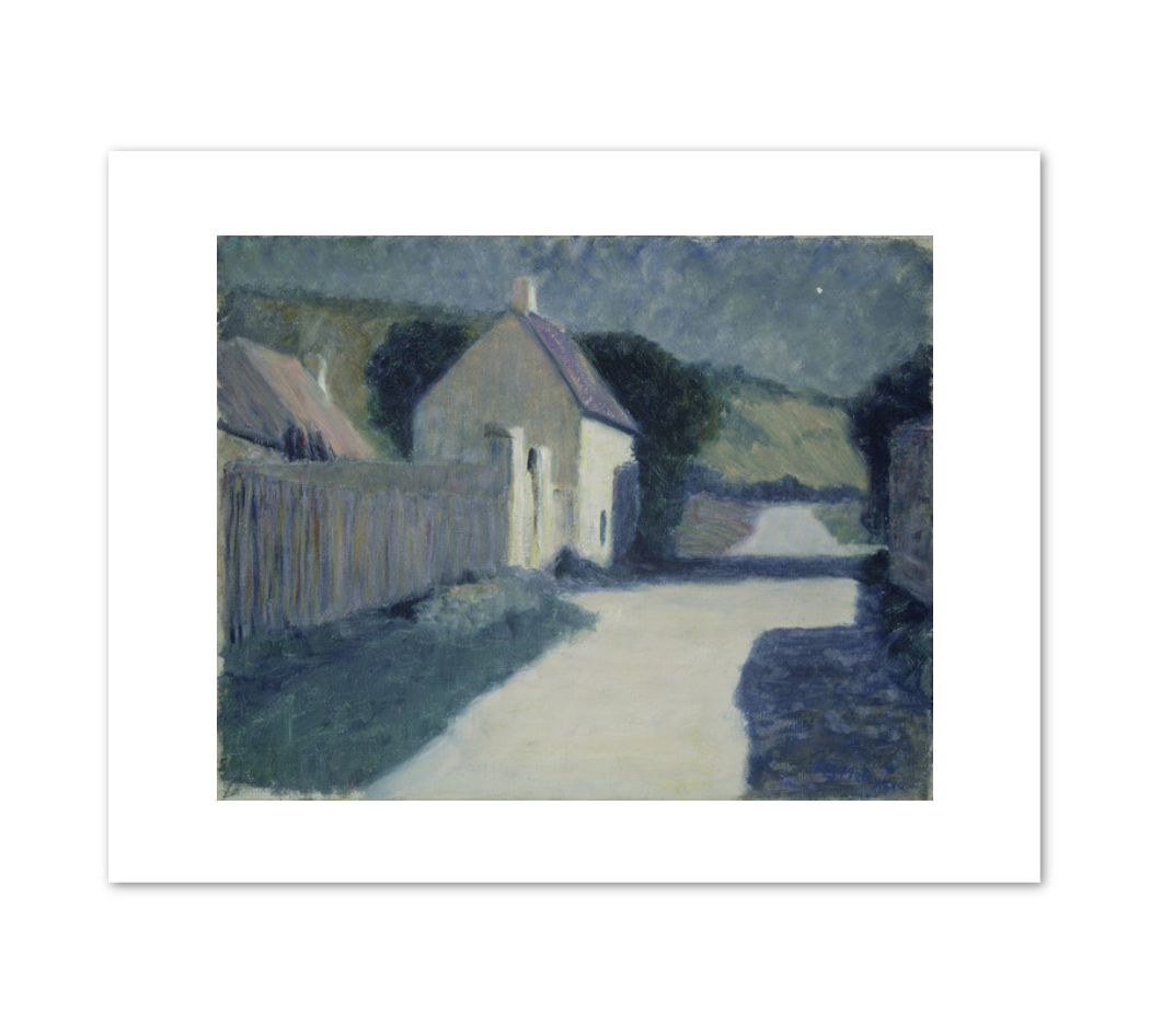 Thomas Buford Meteyard, Giverny, Moonlight, between 1890 and 1893, Terra Foundation for American Art. Fine Art Prints in various sizes by 1000Artists.com