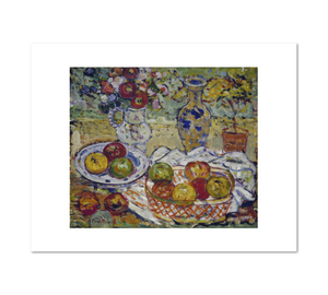 Maurice Prendergast, Still Life with Apples and Vase, between 1910 and 1913, Fine Art Prints in various sizes by 1000Artists.com