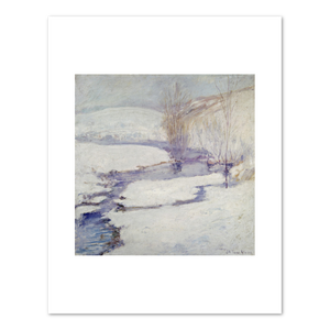 John Twachtman, Winter Landscape, 1890–1900, Terra Foundation for American Art. Fine Art Prints in various sizes by 1000Artists.com