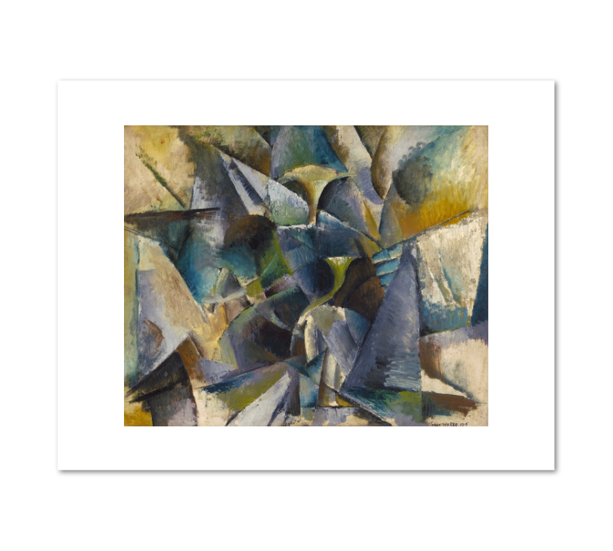 Max Weber, Construction, 1915, Fine Art Prints in various sizes by 1000Artists.com
