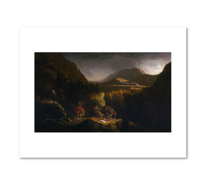 Landscape with Figures: A Scene from "The Last of the Mohicans" by Thomas Cole