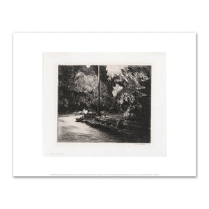 Edward Hopper, Night in the Park, 1921, Art Prints in 4 sizes by 2020ArtSolutions