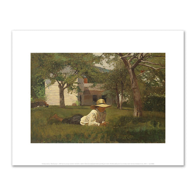 Winslow Homer, The Nooning, c. 1872, Fine Art Prints in various sizes by 1000Artists.com