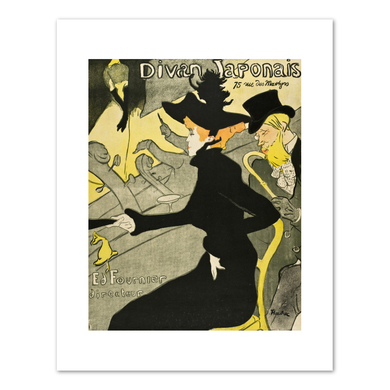 Henri de Toulouse-Lautrec, Divan Japonaise, 1892-1893, Fine Art Prints in various sizes by 1000Artists.com