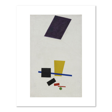 Kazimir Malevich, Painterly Realism of a Football Player - Color Masses in the 4th Dimension, summer-fall 1915, The Art Institute of Chicago. Fine Art Prints in various sizes by 1000Artists.com