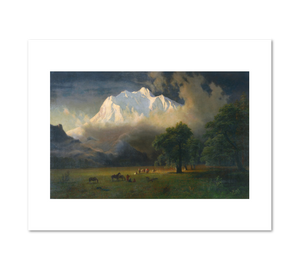 Albert Bierstadt, Mount Adams, Washington, 1875, Fine Art Prints in various sizes by 1000Artists.com