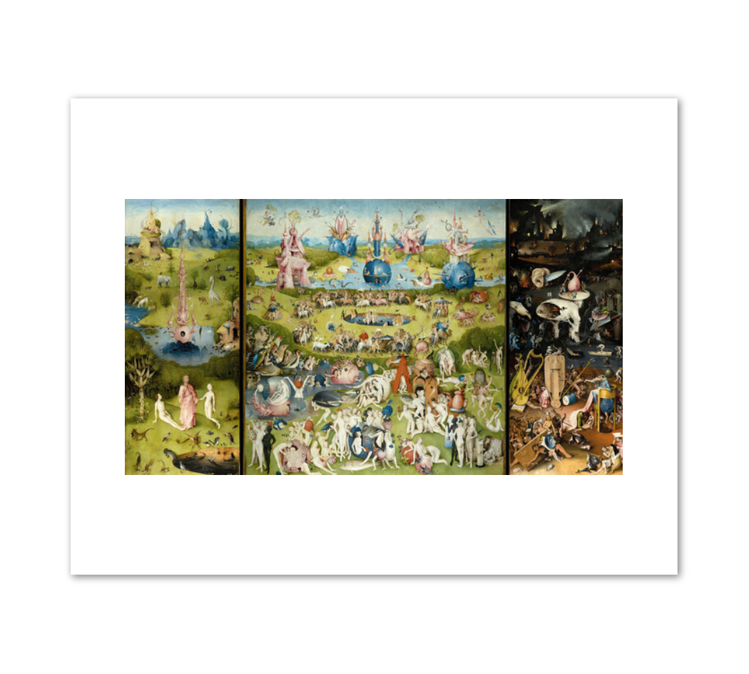 Hieronymus Bosch, Garden of Earthly Delights, 1480-1505, Fine Art Prints in various sizes by 1000Artists.com