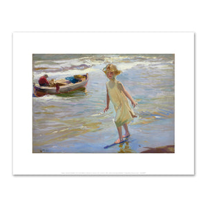 Joaquin Sorolla y Bastida, Girl on the Beach, 1910, Fine Art Prints in various sizes by 1000Artists.com