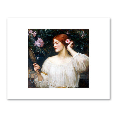 John William Waterhouse, Vanity, 1910, Private Collection. Fine Art Prints in various sizes by 1000Artists.com