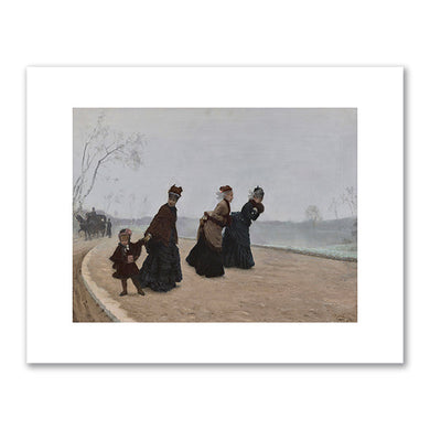 Giuseppe De Nittis, So cold!, 1874, Museo delle Arti Decorative. Fine Art Prints in various sizes by 1000Artists.com