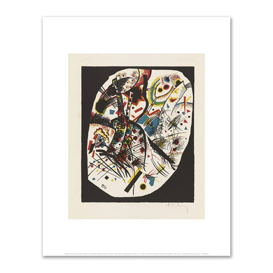 Wassily Kandinsky, Kleine Welten, III (Small Worlds, III)(full sheet), 1909, art prints in various sizes by 2020ArtSolutions
