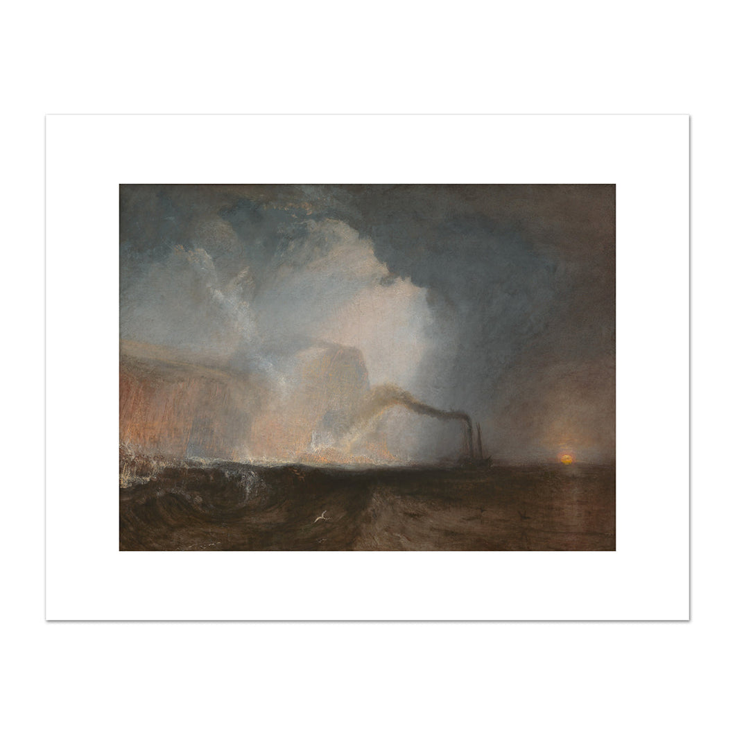 Joseph Mallord William Turner, Staffa, Fingal's Cave, between 1831 and 1832, Yale Center for British Art. Fine Art Prints in various sizes by 1000Artists.com